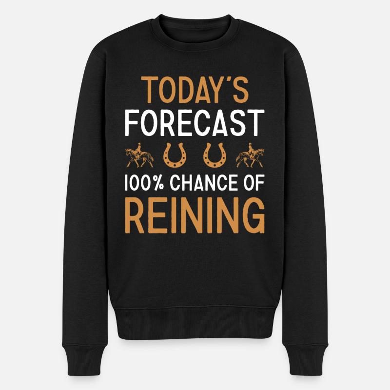 Reiner Prévisions du jour Reining - Pull Premium bio Homme - noir