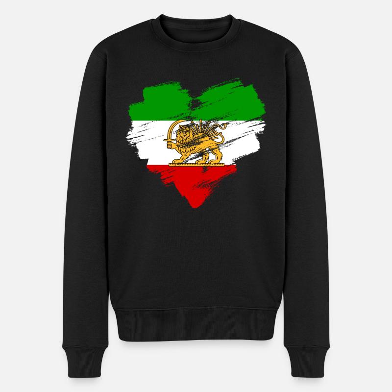 Perse - Pull Premium bio Homme - noir