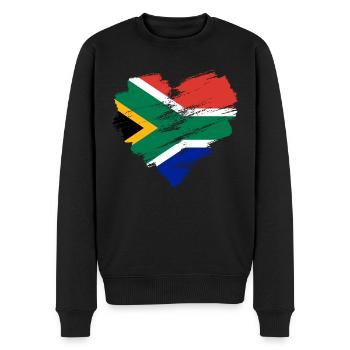 Afrique du Sud - Pull Premium bio Homme - noir - Devant - Nico (187cm)