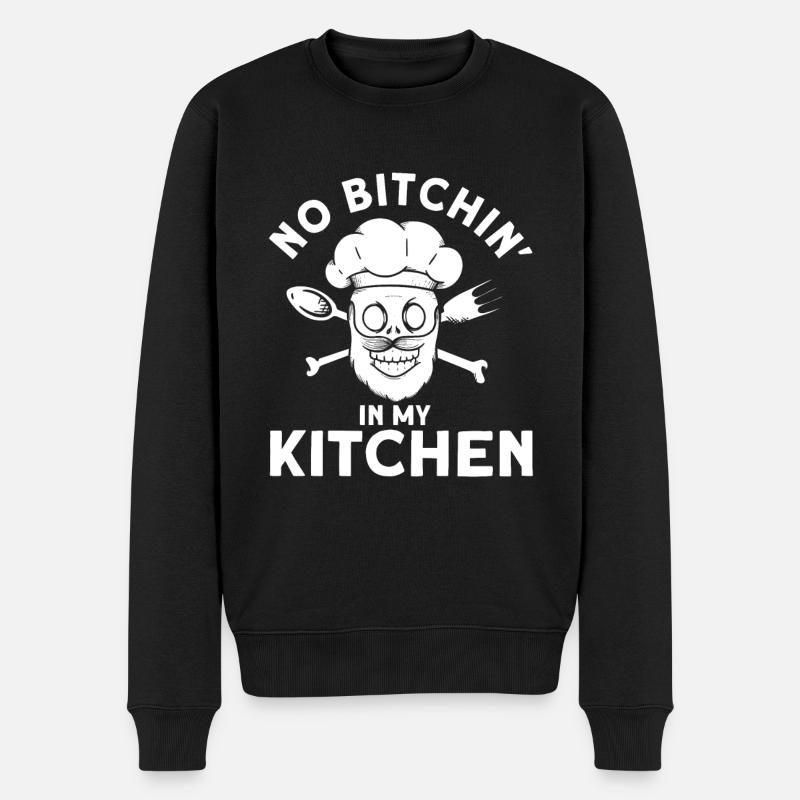 Chef disant cadeau Drôle Chef - Pull Premium bio Homme - noir