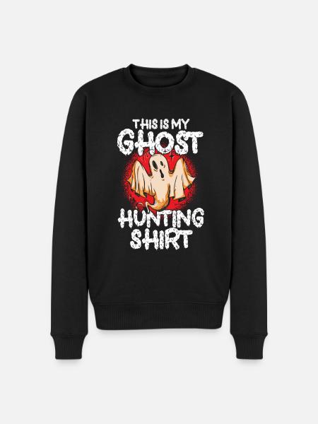 This is my ghost hunt - Men's Premium Organic Jumper - black
