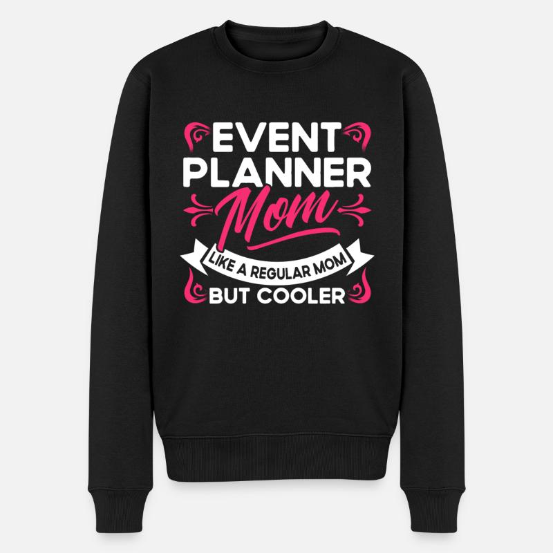Eventplaner Hochzeitsplaner Event Manager - Männer Premium Bio Pullover - Schwarz