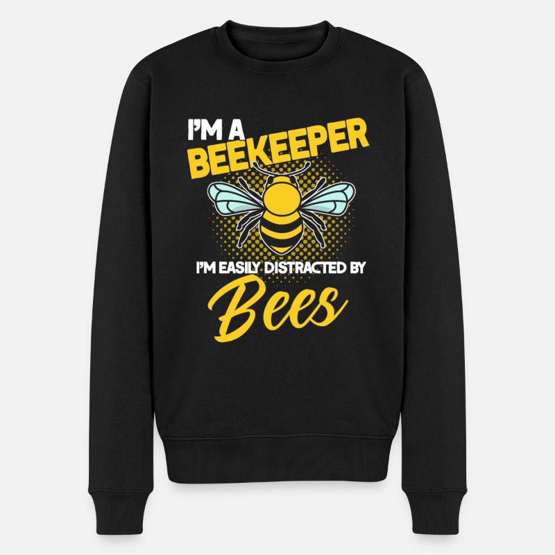 Apiculture Apiculteurs Abeilles Apiculteurs - Pull Premium bio Homme - noir