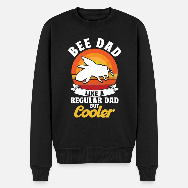 Beekeeping Beekeepers Bees Honey Beekeepers - Men's Premium Organic Jumper - black