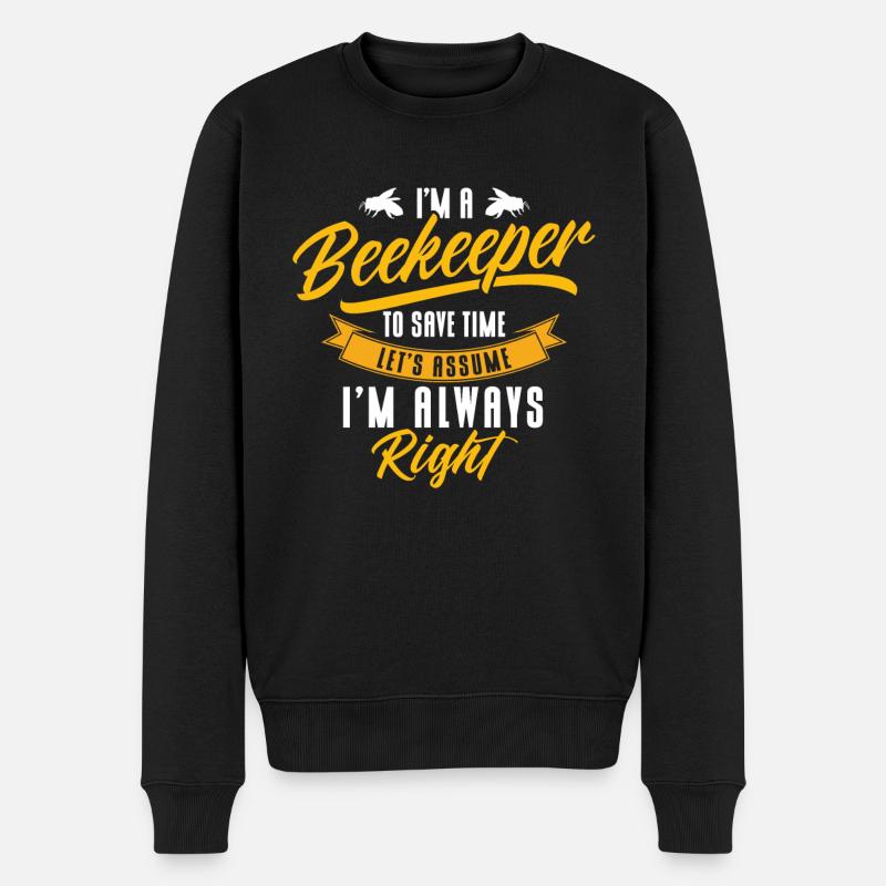 Apiculture Apiculteurs Abeilles Apiculteurs - Pull Premium bio Homme - noir