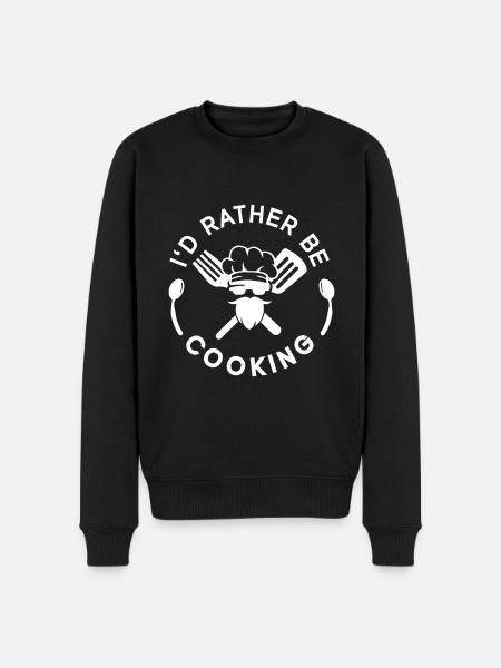 Chef Quote Gift Funny Chef - Men's Premium Organic Jumper - black
