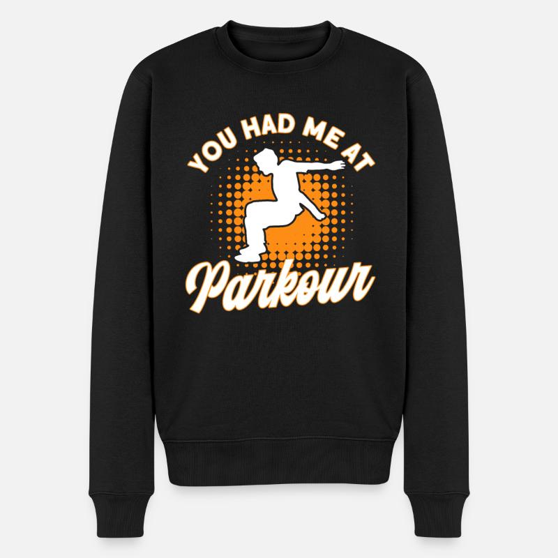 Parkour Cadeau Freerunning Parkour Runner - Pull Premium bio Homme - noir