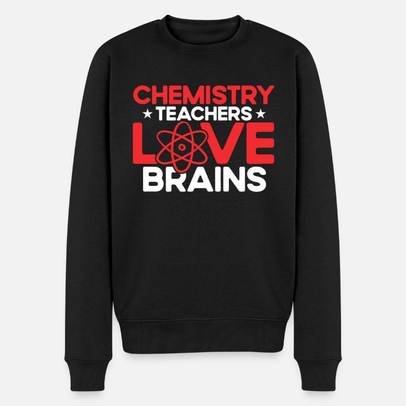 Chimie Cadeau Scientifique Chimiste - Pull Premium bio Homme - noir