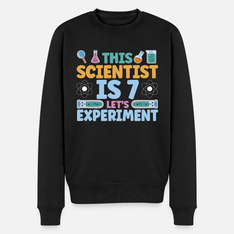 Chimie Cadeau Scientifique Chimiste - Pull Premium bio Homme - noir