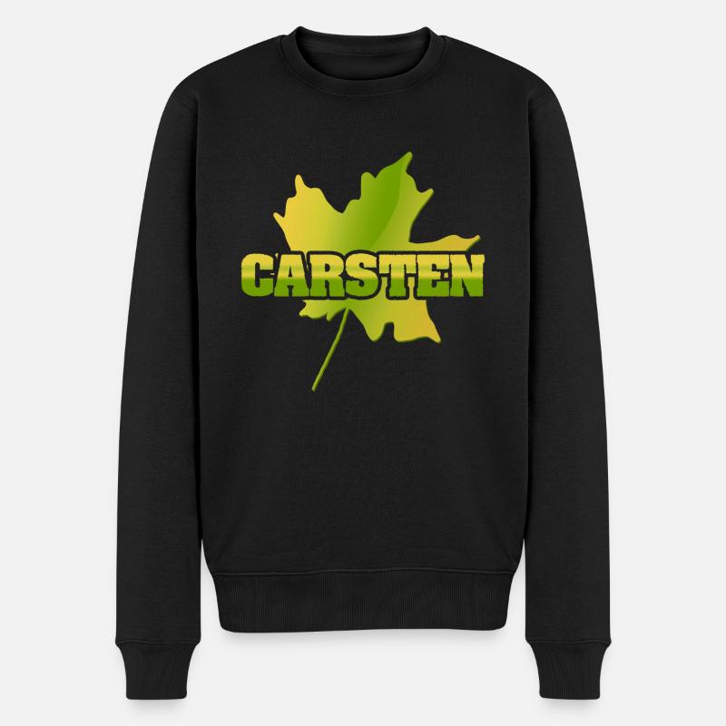 Cadeau pour Carsten - Pull Premium bio Homme - noir