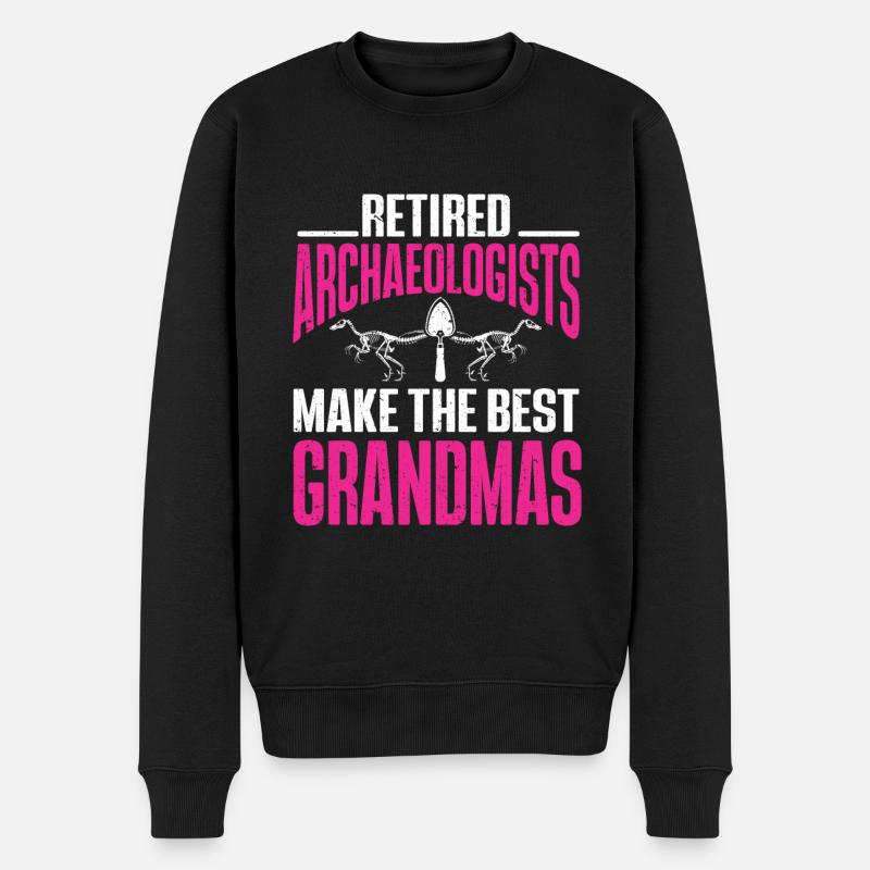 Archéologue Gift Archéologie - Pull Premium bio Homme - noir