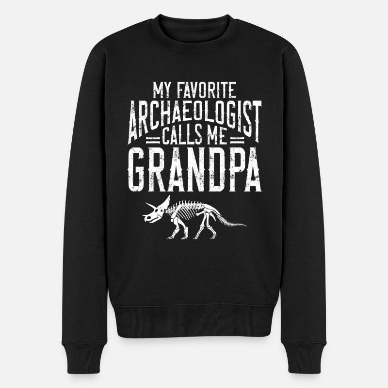 Archéologue Gift Archéologie - Pull Premium bio Homme - noir