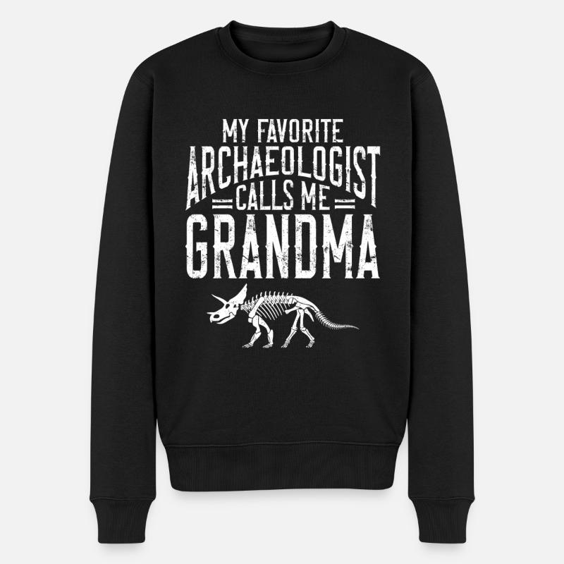 Archéologue Gift Archéologie - Pull Premium bio Homme - noir