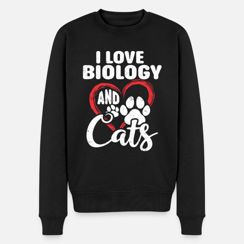 Biologiste Cadeau Biologie - Pull Premium bio Homme - noir