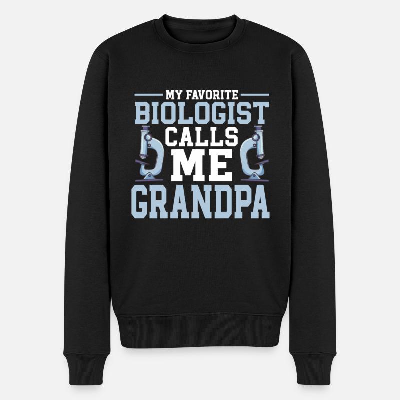 Biologiste Cadeau Biologie - Pull Premium bio Homme - noir