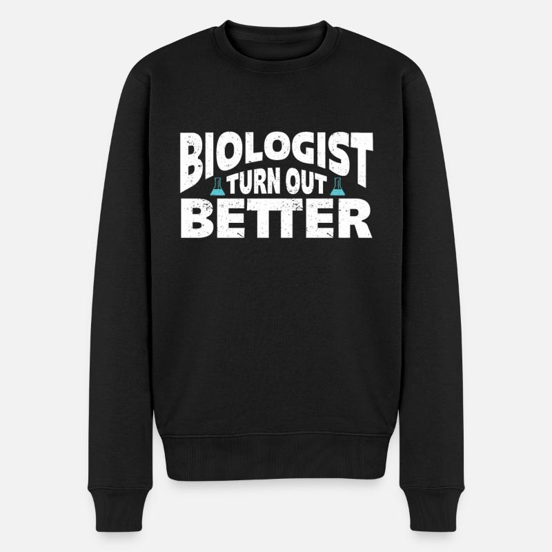 Biologiste Cadeau Biologie - Pull Premium bio Homme - noir