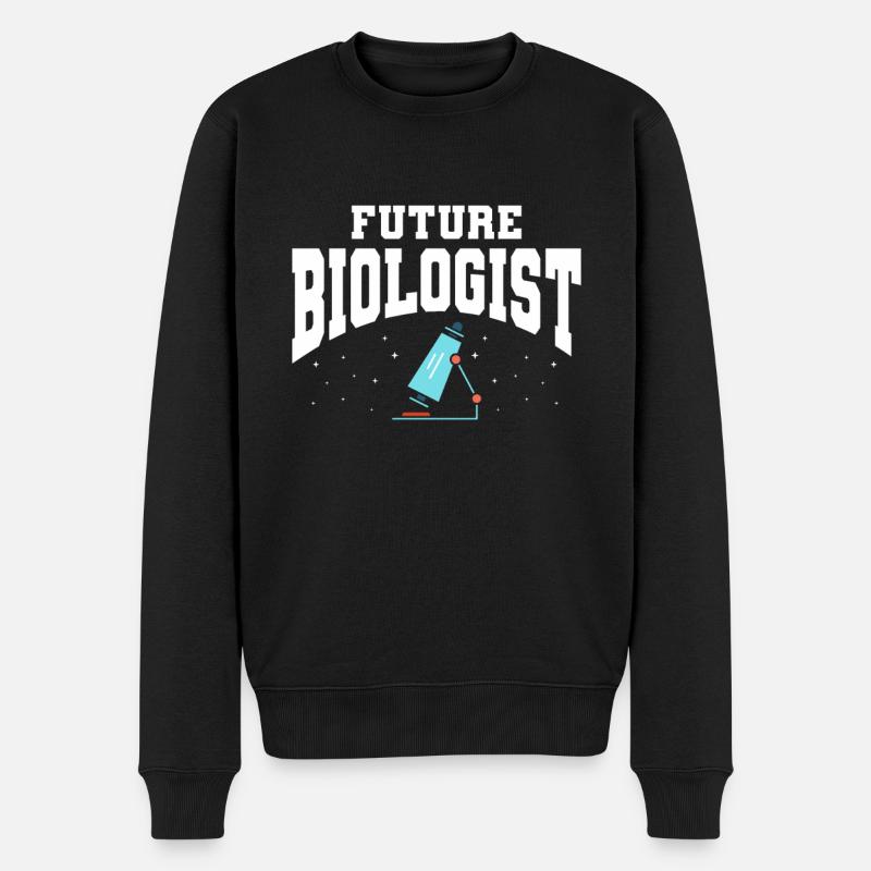 Biologiste Cadeau Biologie - Pull Premium bio Homme - noir