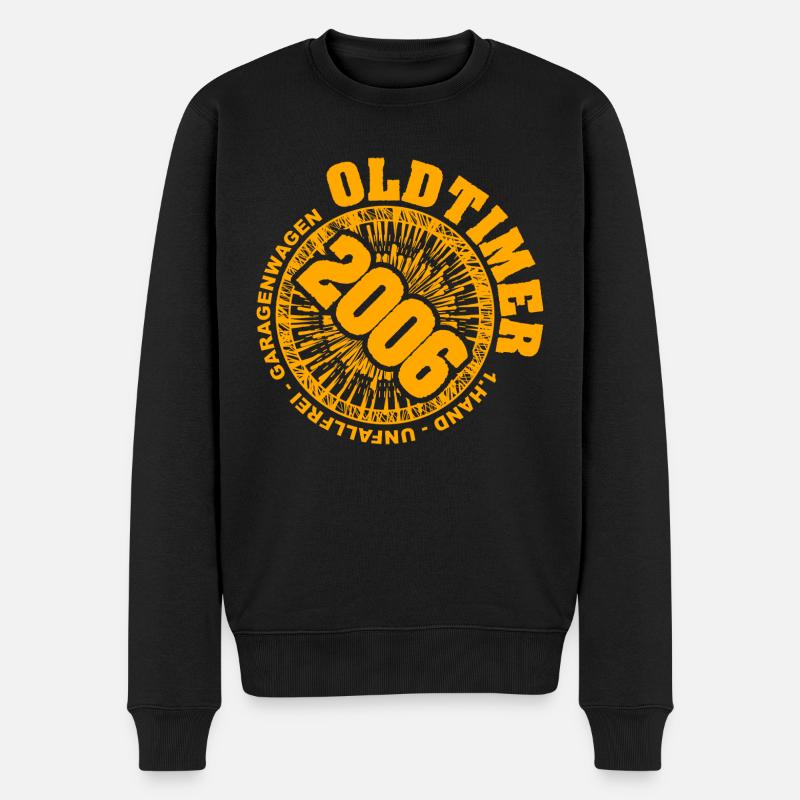 2006 - Männer Premium Bio Pullover - Schwarz