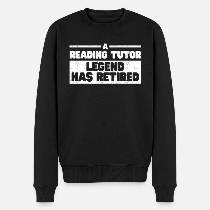 Tuteur Cadeau Tuteur - Pull Premium bio Homme - noir