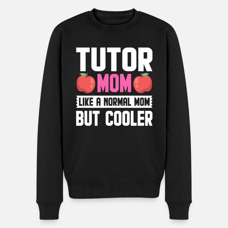 Tuteur Cadeau Tuteur - Pull Premium bio Homme - noir