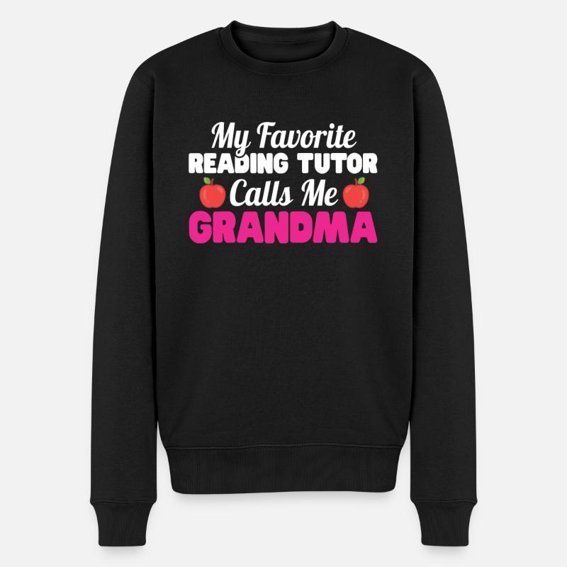 Tuteur Cadeau Tuteur - Pull Premium bio Homme - noir