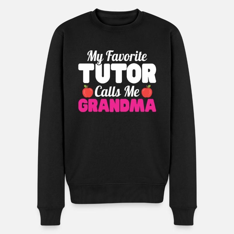 Tuteur Cadeau Tuteur - Pull Premium bio Homme - noir