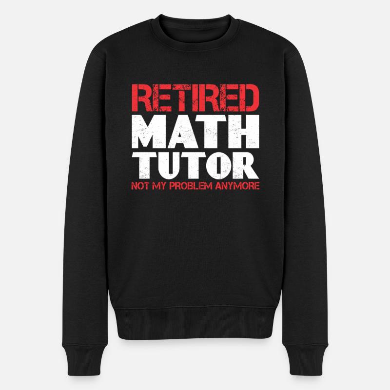 Tutor Geschenk Tutor - Männer Premium Bio Pullover - Schwarz