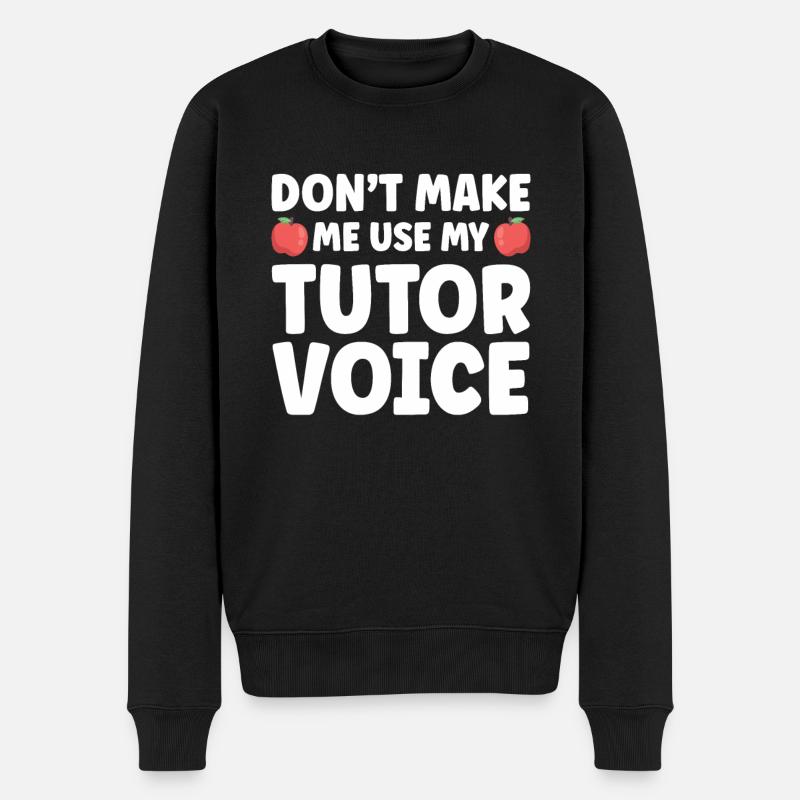 Tuteur Cadeau Tuteur - Pull Premium bio Homme - noir