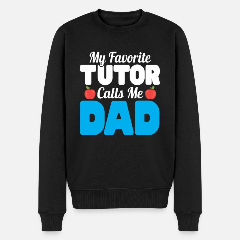 Tutor Geschenk Tutor - Männer Premium Bio Pullover - Schwarz