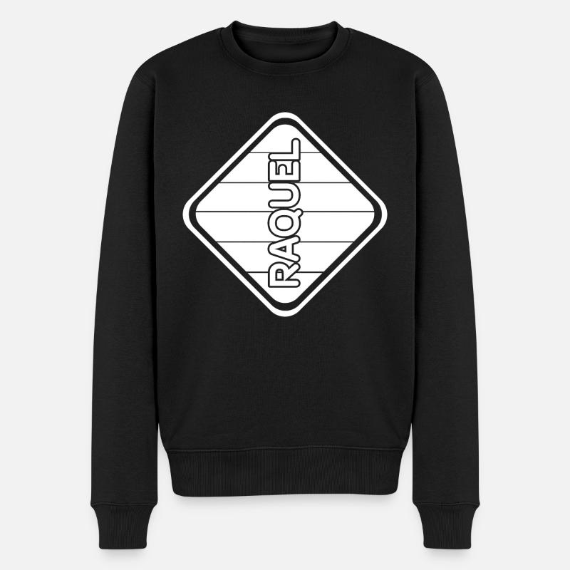 Prénom Raquel - Pull Premium bio Homme - noir