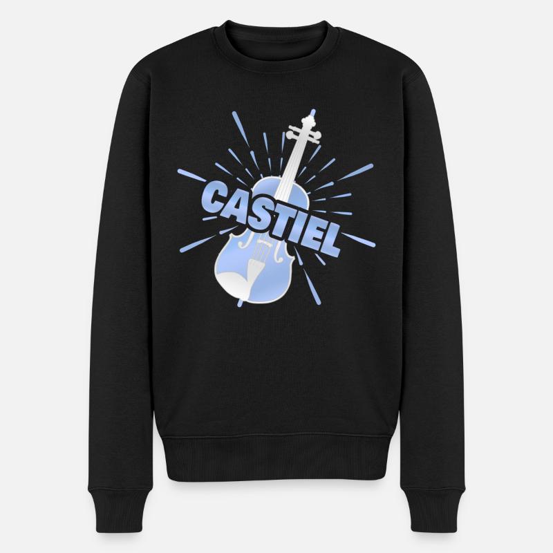 Cadeau pour Castiel - Pull Premium bio Homme - noir
