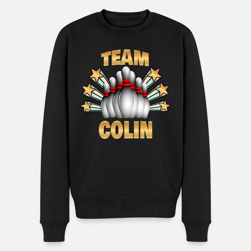 Cadeau pour Colin - Pull Premium bio Homme - noir