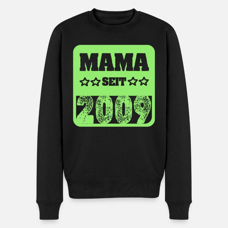 Mutti 2009 - Männer Premium Bio Pullover - Schwarz