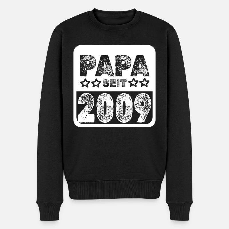 2009 - Männer Premium Bio Pullover - Schwarz