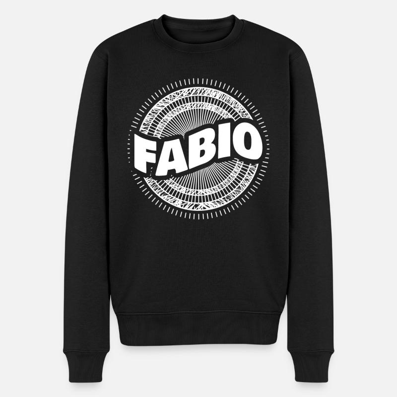 Fabio - Pull Premium bio Homme - noir