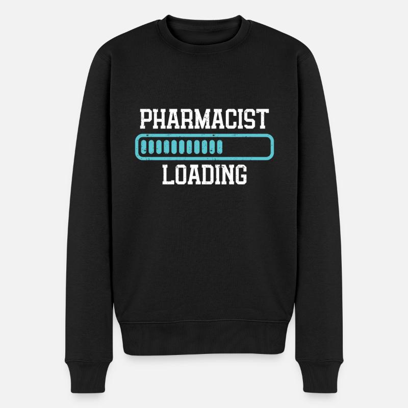 Diplôme de Pharmacien Médecine Pharmacie - Pull Premium bio Homme - noir