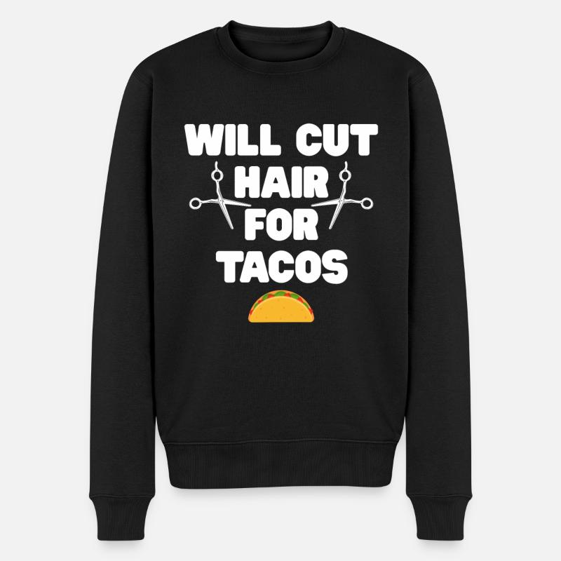 Friseur Geschenk Für Friseur Salon Spruch Friseur - Männer Premium Bio Pullover - Schwarz