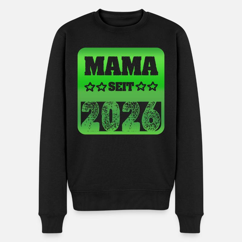 2026 2026 - Männer Premium Bio Pullover - Schwarz