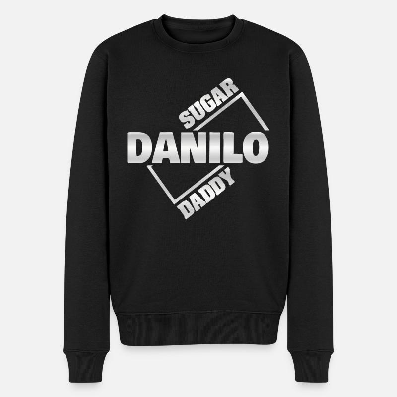 Sugar daddy Danilo - Pull Premium bio Homme - noir