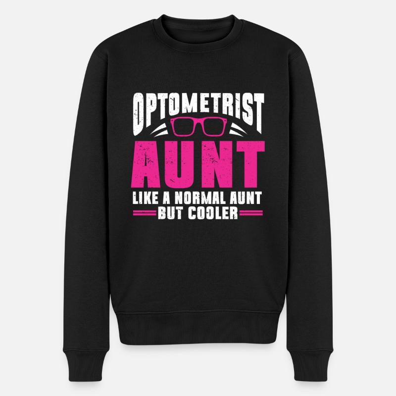 Optométriste Optométriste Optométrie - Pull Premium bio Homme - noir