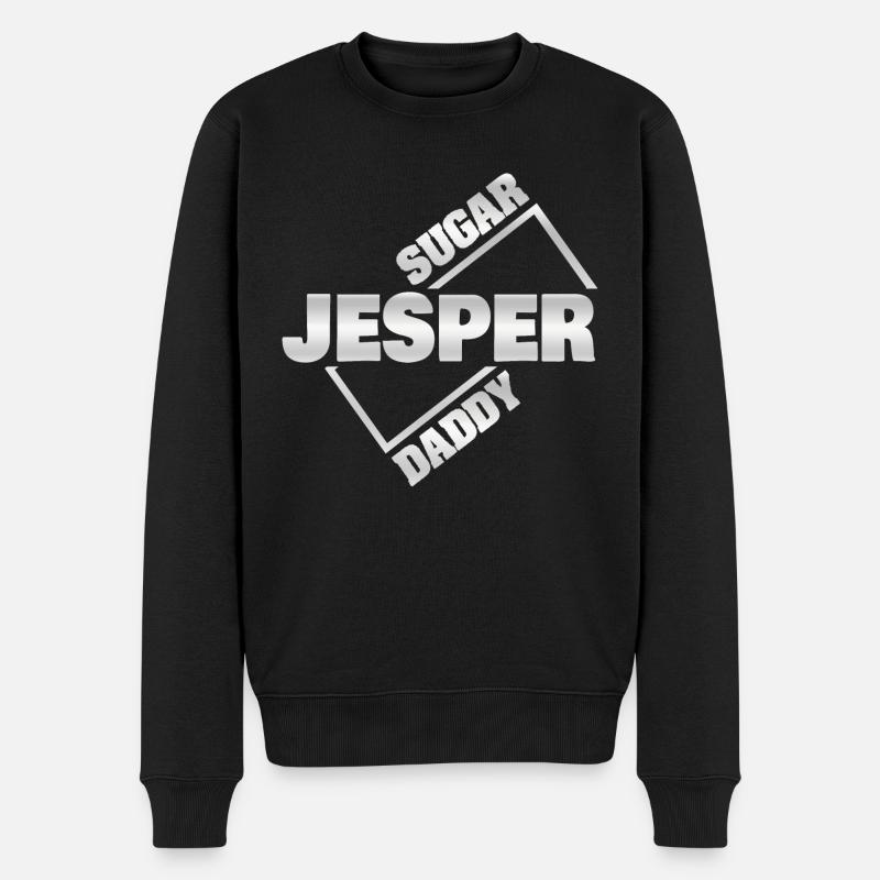 Sugar daddy Jesper - Pull Premium bio Homme - noir