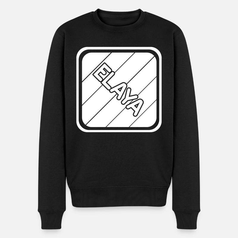 Par Elaya - Pull Premium bio Homme - noir