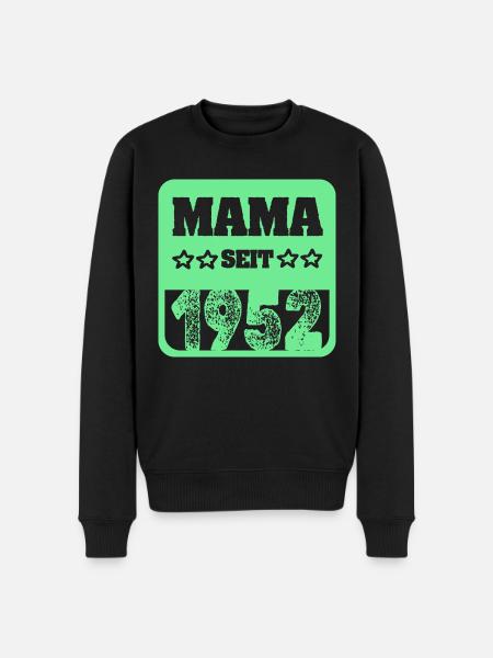 Maman 1952 - Pull Premium bio Homme - noir