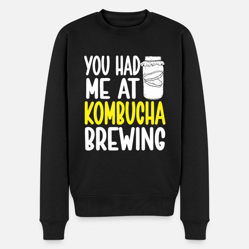 Kombucha Brewer Tea Love Kombucha Brewing - Pull Premium bio Homme - noir