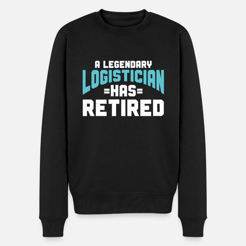 Logisticien Logistique - Pull Premium bio Homme - noir