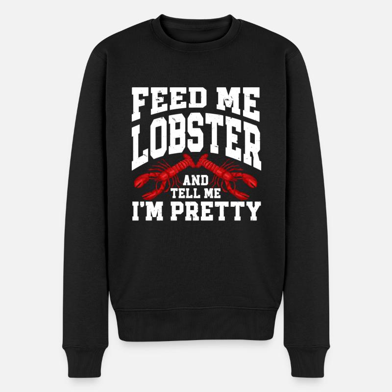 Fruits de mer - Pull Premium bio Homme - noir