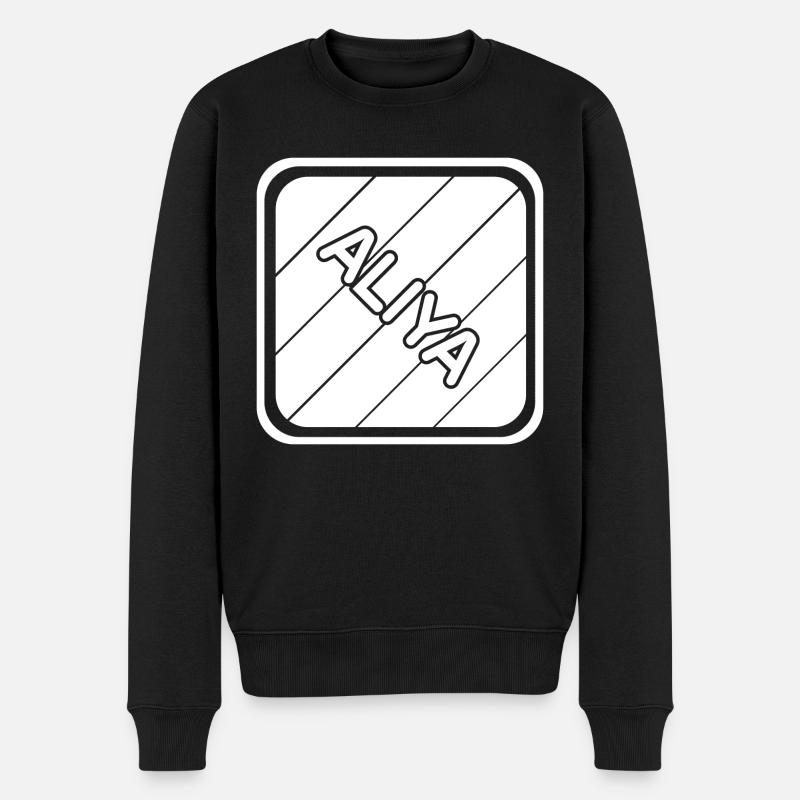 Aliya - Pull Premium bio Homme - noir
