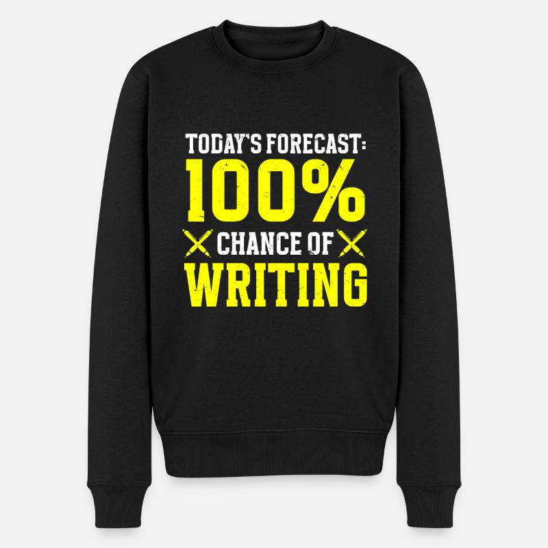 Auteur Écrivain - Pull Premium bio Homme - noir