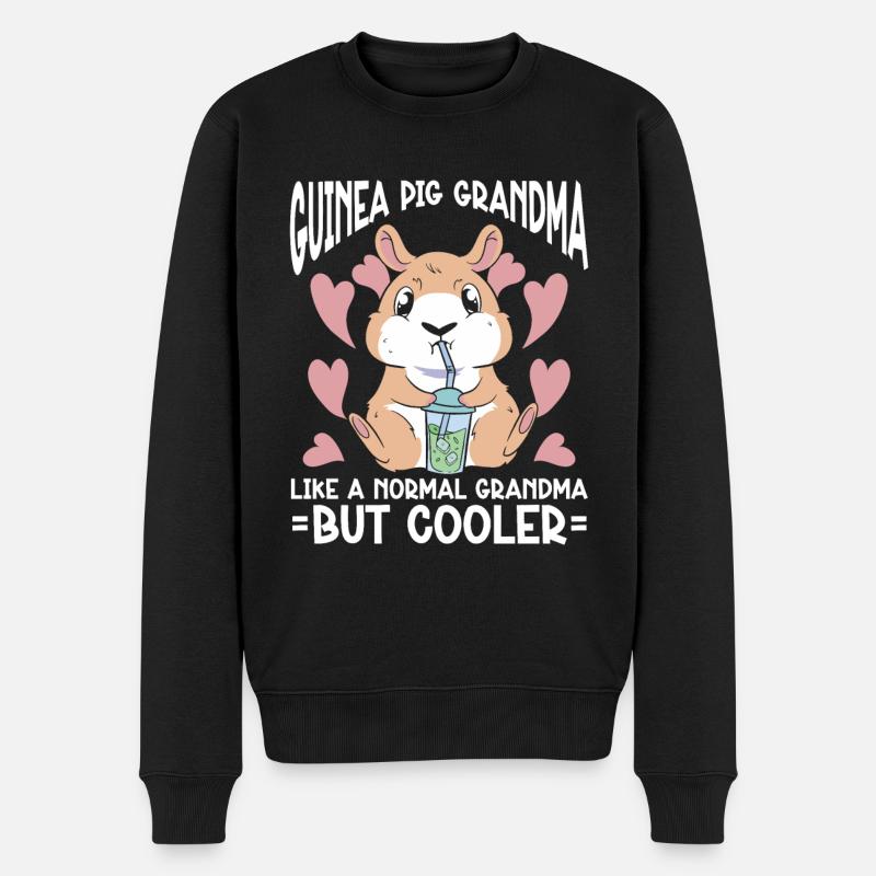 Cochon d’Inde - Pull Premium bio Homme - noir