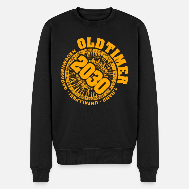 Papa 2030 - Pull Premium bio Homme - noir